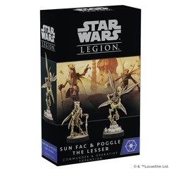 Preorder: Star Wars: Legion - Sun Fac and Poggle the Lesser Operative and Commander Expansion
